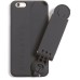  Selfie Stick Case – iPhone – Built in Retractable Selfie Stick – Bluetooth Technology for Taking Pictures (Black) (iPhone 6/6s)