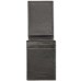  Men’s Naked Milled Card Case (Black, 2.75″x3.93″x0.71″)