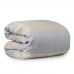  100% Cotton Percale Crosby Stripe Comforter Set (King – 108″ x 92″ – Taupe)