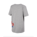  Little Boys Short Sleeve Heather Core Repeating Tee (Gray, 4)