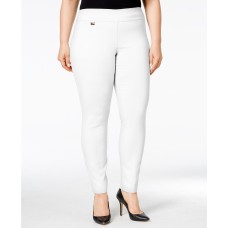 Alfani Plus Size Tummy-Control Pull-On Skinny Pants