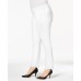 Plus Size Tummy-Control Pull-On Skinny Pants, Natural, 18W