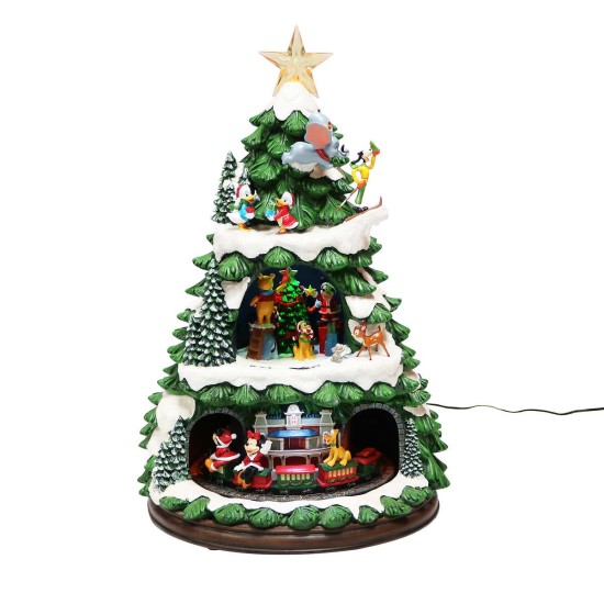Animated  Holiday Tree with Music, 8 Classic Holiday Songs