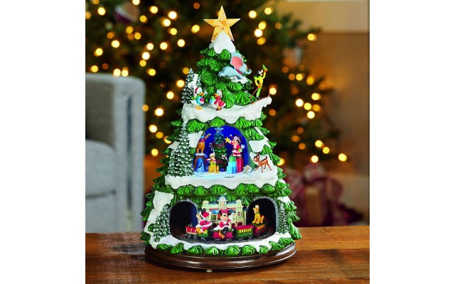 Animated  Holiday Tree with Music, 8 Classic Holiday Songs