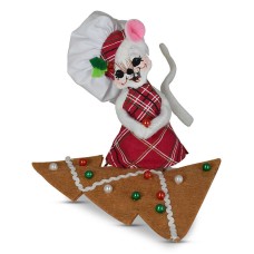 Annalee 5in Gingerbread Tree Mouse