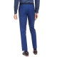   Men’s Slim-Fit PerFormance Active Stretch Blue Sharkskin Suit Separate Pants