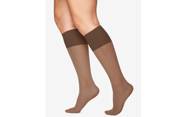  Comfy Cuff Plus Sheer Graduated Compression Trouser Socks (Utopia, Queen)