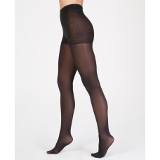 Berkshire Women’s The Easy On! Get Skinny Microfiber Shaping Tights (Black, Tall)