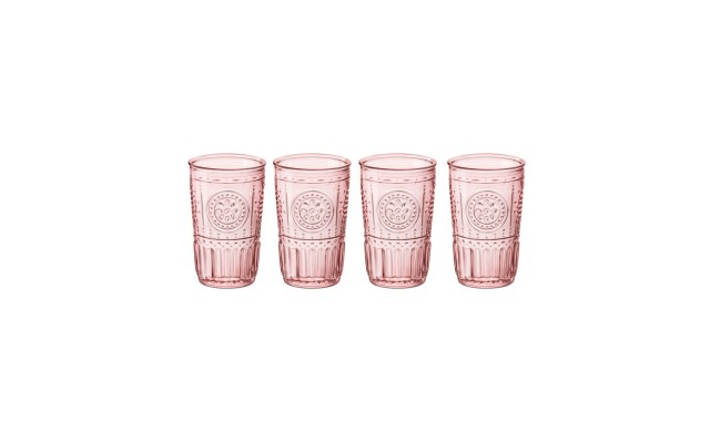  Light Pink Romantic Water Glass