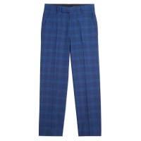 Calvin Klein Big Boys Bold Box Plaid Pants, Deep Blue, 18
