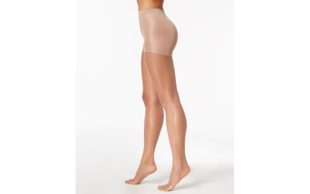  Women’s Matte Ultra Sheer Control Top Tights, Bare, B