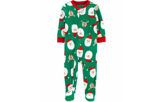 Carters Carters Baby Boys Footed Flee Green 18 Months