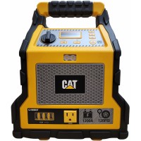 CAT Personal Power Station Upgraded 1200 Peak AMP Faster Air Compressor 6.2 AMP USB Power Bank
