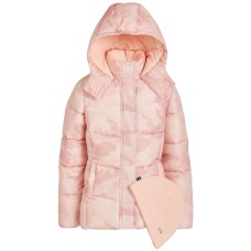 Cb Sports Big Girls 2-pc. Camo-print Puffer Jacket & Hat Set L 1416