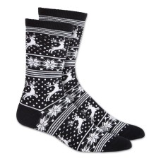 Charter Club Finland Isles Crew Socks Black