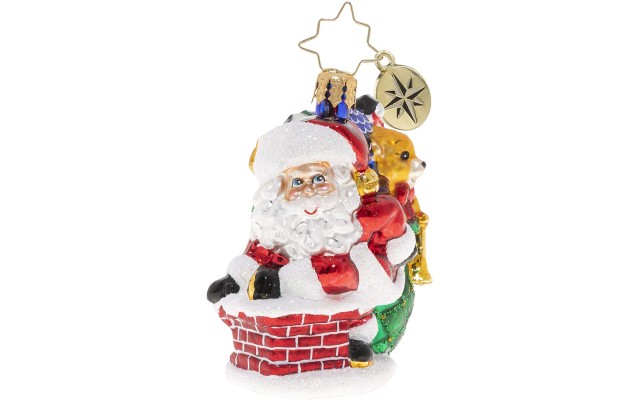  Hand-Crafted European Glass Christmas Ornament