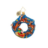 Christopher Radko Santa’s Midnight Ride Gem