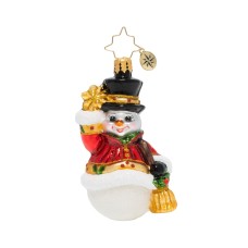 Christopher Radko Star Struck Snowman Gem