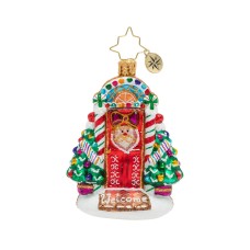 Christopher Radko Sweet Home Door Decor Gem