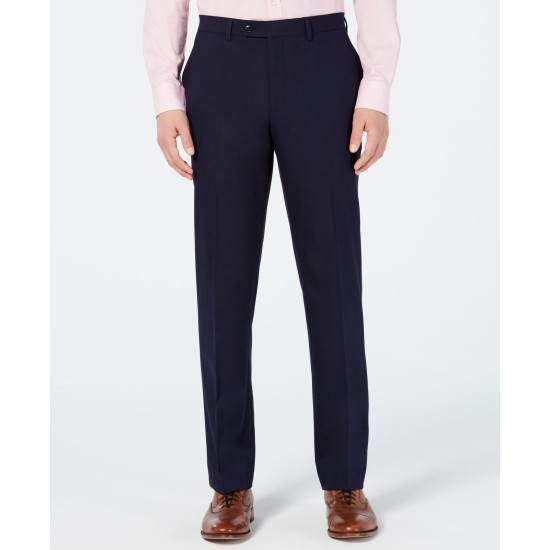  Men's Classic-Fit Stretch Suits, Navy, 40 R/M37.5