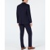  Men's Classic-Fit Stretch Suits, Navy, 42 T/L39.5