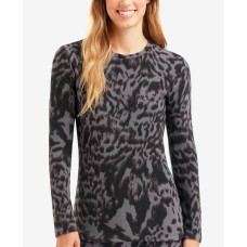 Cuddl Duds Fleecewear Top (Black, S)