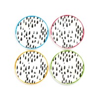 Dansk Ryden Melamine Bread & Butter Plate, Set of 4