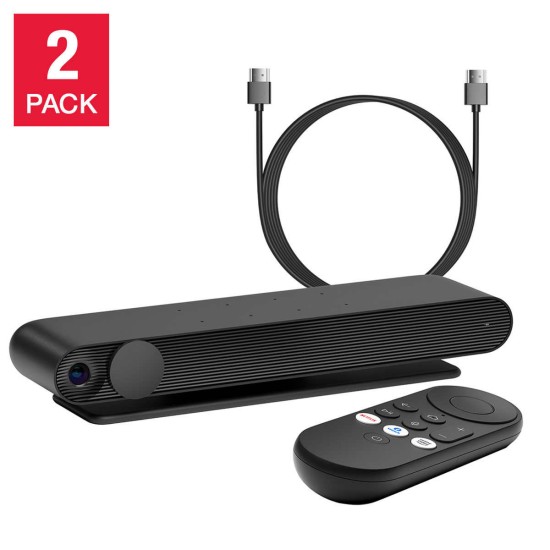  Portal TV – Smart Video Calling on Your TV with Alexa plus HDMI Cable, 2-pack