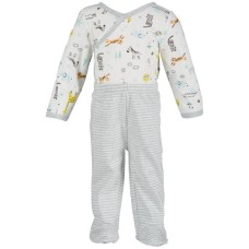 First Impressions Baby Boys 2-Pc. Safari-Print Bodysuit & Pants Set (0-3 Months)