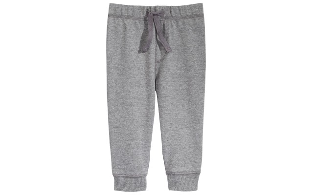  Baby Boys Pull-On Jogger Pants (6-9 Months, Gray)