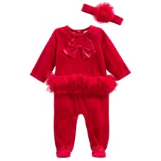 First Impressions Baby Girls Ft Ballerina Coverall