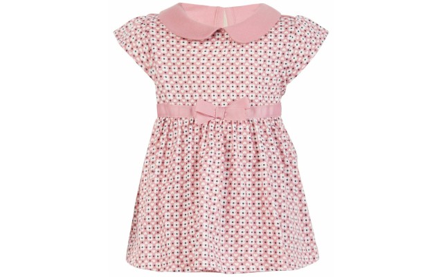 First Impressions Baby Girls Geo Floral Sunsuit Foxglove (Pink, 3-6 Months)