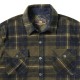  Men's Plaid Fleece Shirt, Green, Medium