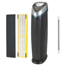 GermGuardian 4-in-1 Air Purifier Tower with True HEPA Filter with Bonus Filter and Bulb