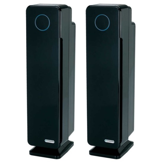 4-in-1 Air Purifier with UV-C Sanitizer 2-Pack of, 5-Speeds