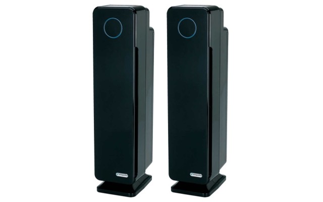  4-in-1 Air Purifier with UV-C Sanitizer 2-Pack of, 5-Speeds
