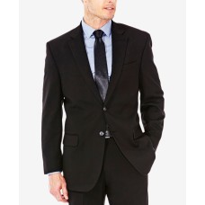 Haggar J.M. Men’s Classic/Regular Fit Stretch Sharkskin Suit Jacket