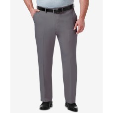 Haggar Mens Big Tall Premium Comfort Classic Fit Med Gray 46×29