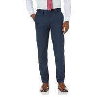 Haggar Men’s Cool 18 Pro Slim Fit Premium Flex Flat Front Pant