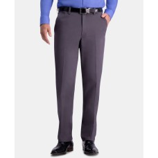 Haggar Men’s Premium Comfort Khaki Flat Front Classic Fit Pant Navy 36×29