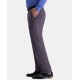  Men’s Premium Comfort Khaki Flat Front Classic Fit Pant Navy 36×29