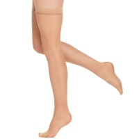 Hanes Women’s Silk Reflections Silky Sheer Thigh Highs, Little, A-B