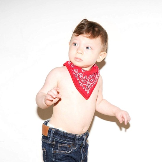 Hipsterkid Baby Bandana Drool Bibs for Boys & Girls