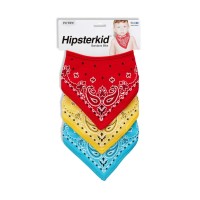 Hipsterkid Baby Bandana Drool Bibs for Boys & Girls