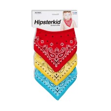 Hipsterkid Baby Bandana Drool Bibs for Boys & Girls