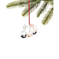 Holiday Lane 2020 “Just Married” Moped Ornament