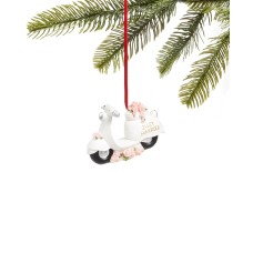 Holiday Lane 2020 “Just Married” Moped Ornament