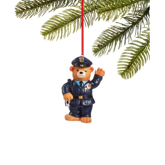  All About You Bear Police Officer Ornaments
