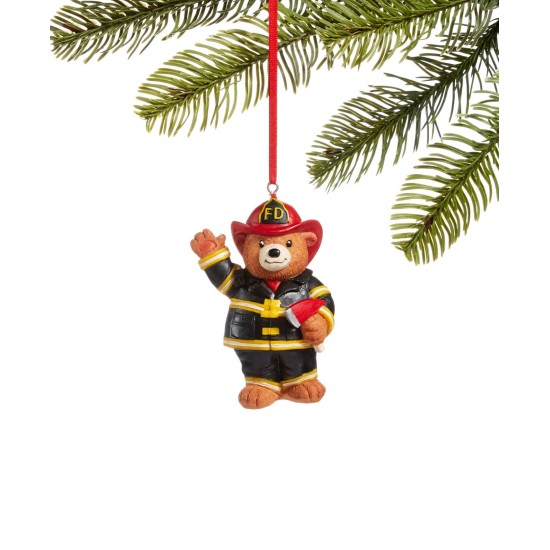  All About You Firefighter Bear Ornaments