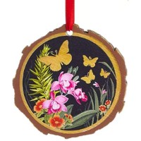 Holiday Lane Bugs & Botanical Butterfly Disc Ornament